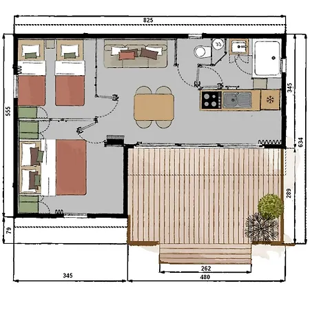 Kemping Le Verdoyant Thenon